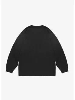PROSTO. Longsleeve Splash Shield Czarny Regular Fit