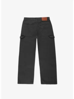 PROSTO. Spodnie materiałowe Utility Szary Regular Fit