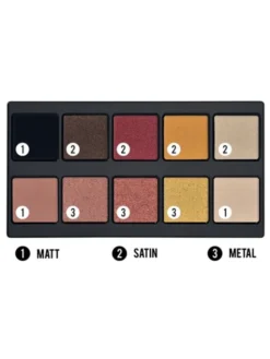 PUPA Milano Make Up Stories Paleta cieni do powiek 002 Hot Flame