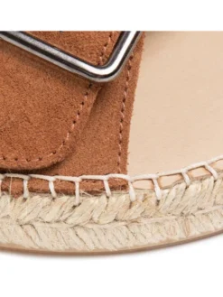 QUAZI Espadryle QZ-63-04-000623 Brązowy
