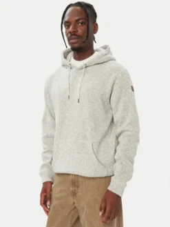 Quiksilver Bluza EQYFT05123 Szary jasny Regular Fit