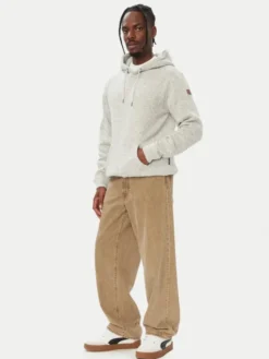 Quiksilver Bluza EQYFT05123 Szary jasny Regular Fit