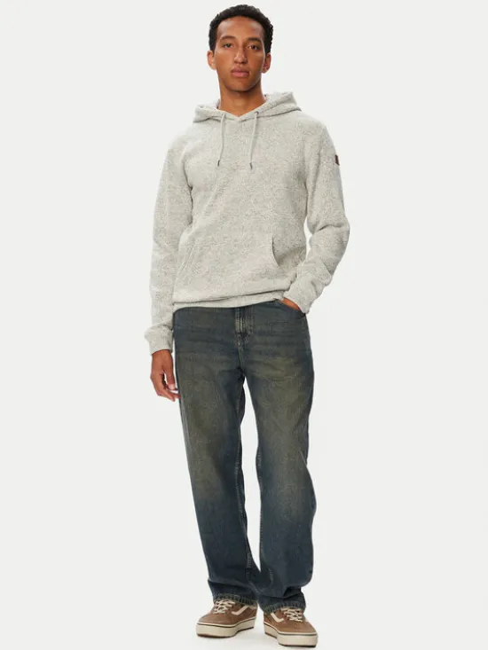 Quiksilver Bluza EQYFT05123 Szary jasny Regular Fit