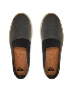 Quiksilver Espadryle AQYS700053 Szary