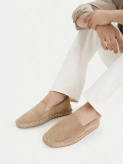 Quiksilver Espadryle EOHP-BARREL-01 Beżowy
