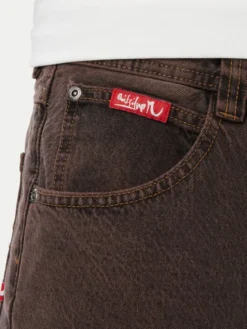 Quiksilver Jeansy YG Baggy EQYDP03510 Brązowy ciemny Baggy Fit