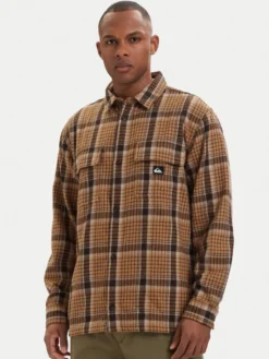 Quiksilver Koszula Yankee EQYWT04648 Brązowy Comfort Fit