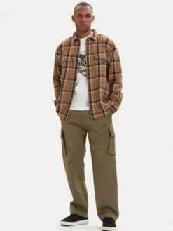 Quiksilver Koszula Yankee EQYWT04648 Brązowy Comfort Fit