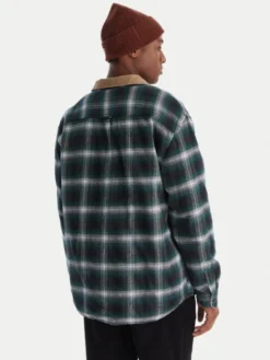 Quiksilver Kurtka koszulowa Mecury Desert EQYWT04643 Zielony Regular Fit