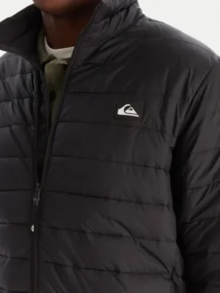 Quiksilver Kurtka przejściowa Scaly Fz EQYJK04190 Czarny Regular Fit