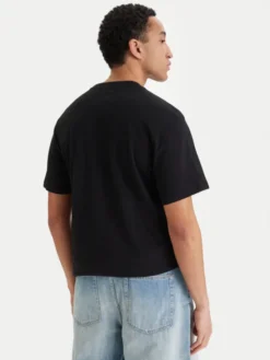 Quiksilver T-Shirt EQYZT08174 Czarny Regular Fit