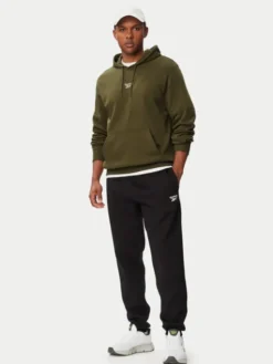 Reebok Bluza Babb RK25550CCM Zielony ciemny Regular Fit