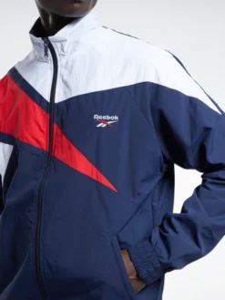 Reebok Bluza Classics Vector Track Top H54456 Niebieski Regular Fit