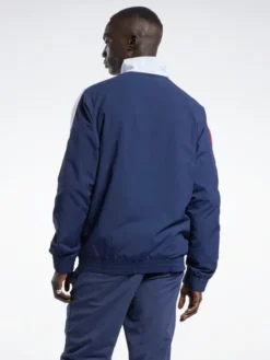 Reebok Bluza Classics Vector Track Top H54456 Niebieski Regular Fit