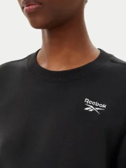 Reebok Bluza 100012552 139-18-00 Czarny Regular Fit