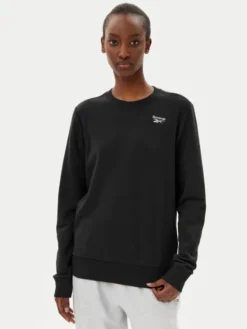 Reebok Bluza 100012552 139-18-00 Czarny Regular Fit