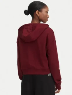 Reebok Bluza Ilona RK25712CCW Bordowy Regular Fit