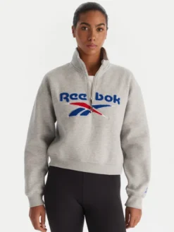 Reebok Bluza Jazz RK25170CCW Szary Regular Fit