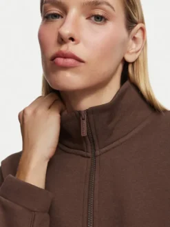 Reebok Bluza Lidka RK25979CCW Brązowy Relaxed Fit