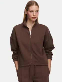 Reebok Bluza Lidka RK25979CCW Brązowy Relaxed Fit