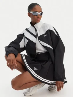 Reebok Bluza Silvia RK25517CCW Czarny Relaxed Fit