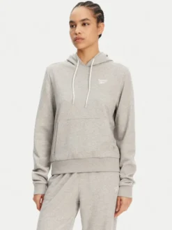 Reebok Bluza 100075635 207754 Szary Regular Fit