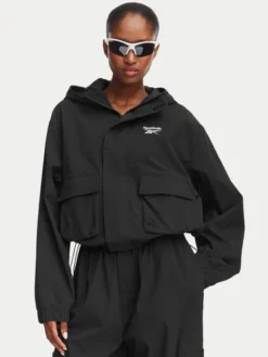Reebok Kurtka przejściowa Agata RK25681CCW Czarny Regular Fit