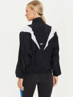Reebok Kurtka przejściowa Woven Jacket 100072686 Czarny Regular Fit
