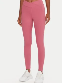Reebok Legginsy Harlow Lux RK25183CCW Różowy Slim Fit