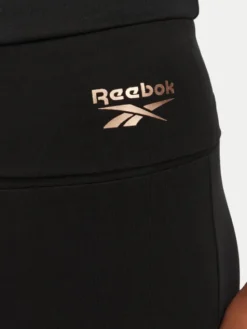 Reebok Legginsy Minka RK25702CCW Czarny Slim Fit