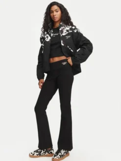 Reebok Legginsy Minka RK25702CCW Czarny Slim Fit