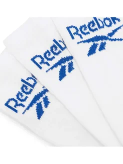 Reebok Skarpety długie R0255-SS24 (3-pack) Biały