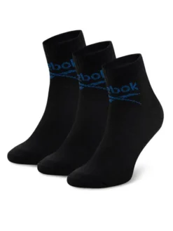 Reebok Skarpety długie R0255-SS24 (3-pack) Czarny