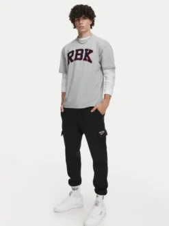 Reebok Spodnie dresowe Balint RK25740CCM Czarny Regular Fit