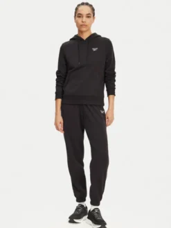 Reebok Spodnie dresowe 100071691 Czarny Regular Fit