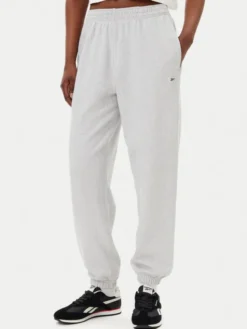Reebok Spodnie dresowe 100221467 Szary Regular Fit