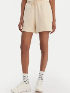 Reebok Szorty sportowe Jacqueline RK25500CCW Beżowy Regular Fit