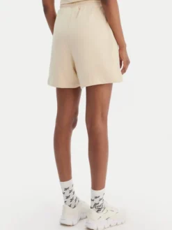 Reebok Szorty sportowe Jacqueline RK25500CCW Beżowy Regular Fit
