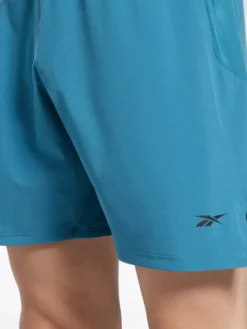 Reebok Szorty sportowe Strength 3.0 Shorts HS5938 Niebieski