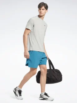 Reebok Szorty sportowe Strength 3.0 Shorts HS5938 Niebieski