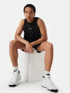 Reebok Tank top Mikolaj RK25878CCM Czarny Regular Fit