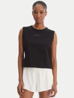 Reebok Top Erica RK25499CCW Czarny Relaxed Fit