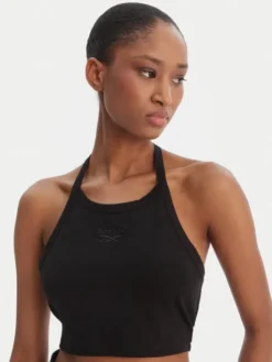 Reebok Top Tatianna RK25494CCW Czarny Slim Fit
