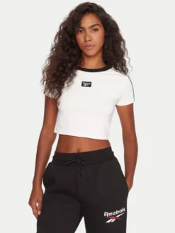 Reebok T-Shirt Laura RK25168CCW Biały Regular Fit