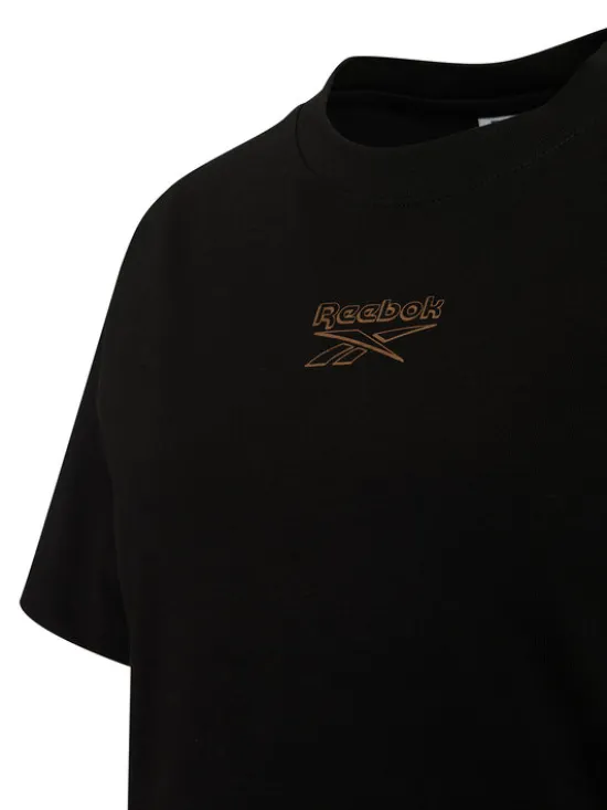 Reebok T-Shirt Nikolina RK25708CCW Czarny Regular Fit