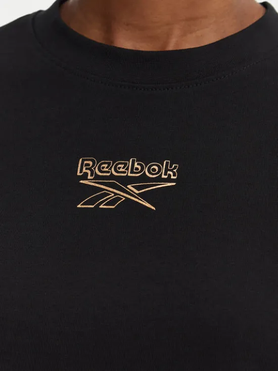 Reebok T-Shirt Nikolina RK25708CCW Czarny Regular Fit