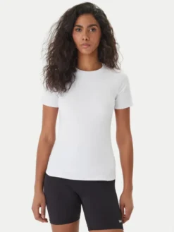 Reebok T-Shirt Reebok x Ewa Chodakowska RK25613CCW Biały Slim Fit