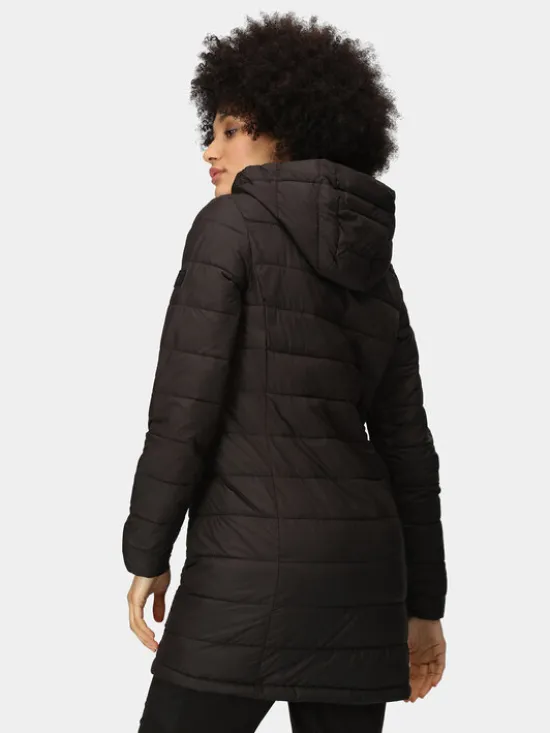Regatta Kurtka zimowa Starler RWN208 Czarny Regular Fit