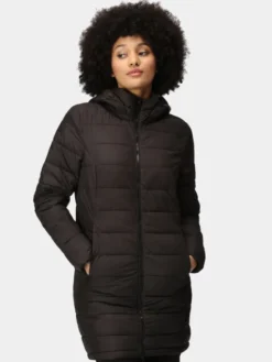Regatta Kurtka zimowa Starler RWN208 Czarny Regular Fit