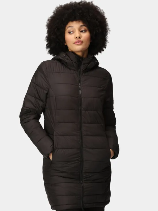 Regatta Kurtka zimowa Starler RWN208 Czarny Regular Fit